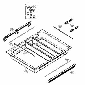 Custom Chill Parts Diagram and Parts List for LMXS30746S ASTCNA0 LG Refrigerator