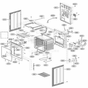 Part Location Diagram of MEE61843402 LG Heater,sheath