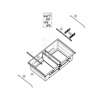 Custom Chill Parts Diagram and Parts List for LMXC23746S ASTCNA3 LG Refrigerator