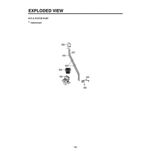 Section 2 Diagram and Parts List for LSC27950ST ASTCLGA LG Refrigerator