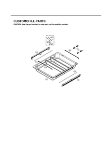 Customchill Parts Diagram and Parts List for GR-L31GHSJM ASTCNA0 LG Refrigerator