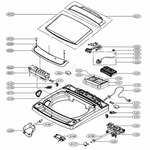 Part Location Diagram of EAD62290504 LG HARNESS,MULTI
