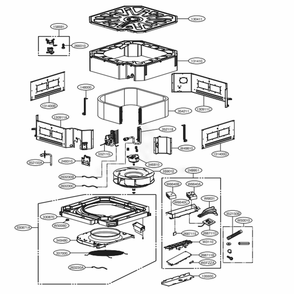 Part Location Diagram of 6877A20210V LG HARNESS,MULTI