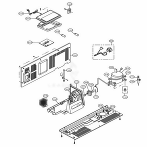 Part Location Diagram of EBR83717503 LG PCB ASSEMBLY,MAIN