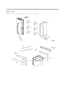 Diagram 4 Diagram and Parts List for GC-B288NSNM ASTCNA3 LG Refrigerator