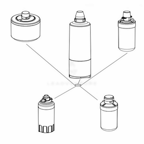 Main Diagram and Parts List for LT1000PC AETC LG Refrigerator