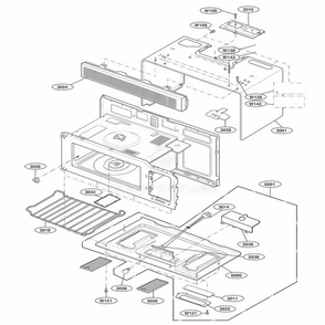 Part Location Diagram of 3303W1A041U LG BASE PLATE ASSEMBLY
