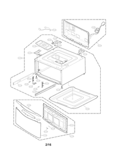 Part Location Diagram of EBR77924203 LG PCB ASSEMBLY,DISPLAY