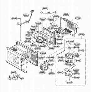 Part Location Diagram of 6877W1A301A LG CONNECTOR ASSEMBLY