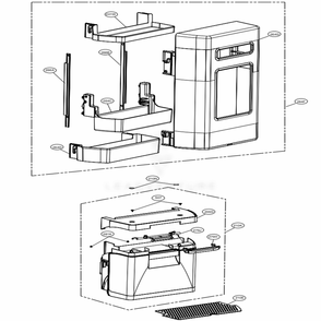 Part Location Diagram of MBG64965701 LG BUTTON,LEVER