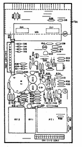 Power And Control Circuit Board (part 2q10124q) Diagram and Parts List for 7218834780  Kenmore Microwave
