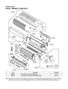 Part Location Diagram of EBR78402302 LG PCB ASSEMBLY,MAIN
