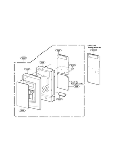 Part Location Diagram of 3840W1T018A LG CARD,TECHNICAL