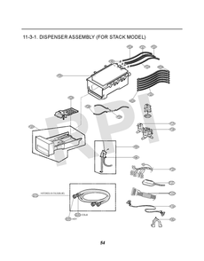 Diagram 3 Diagram and Parts List for TCWM2013CD3  LG Washer