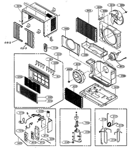 Part Location Diagram of 3828A20038L LG MANUAL,SERVICE