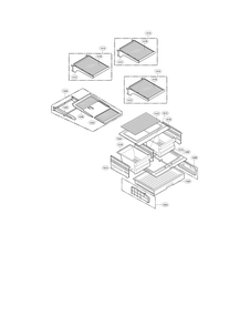 Refrigerator Parts Diagram and Parts List for 79571093111  Kenmore Refrigerator