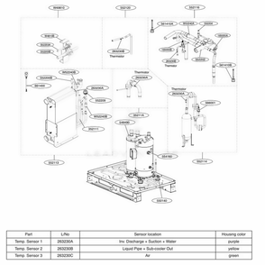 Part Location Diagram of AJR73909201 LG TUBE ASSEMBLY,DISCHARGE(