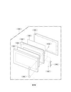 Part Location Diagram of 383EW5A031L LG Parts Assembly
