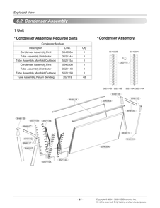Diagram 2 Diagram and Parts List for ACHH017HBAB ABEAAAU LG Air Conditioner