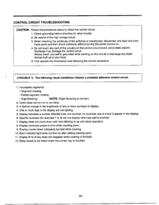 Troubleshooting Guide Page 2 Diagram and Parts List for MA-682M  LG Microwave
