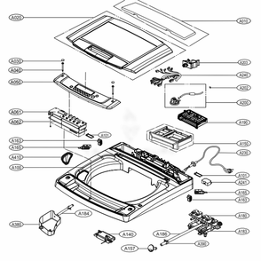Part Location Diagram of EBR80321801 LG PCB ASSEMBLY,MAIN