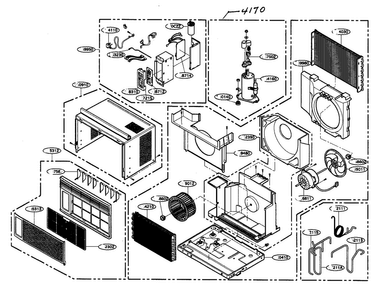 Part Location Diagram of 6631AQ3201B LG HARNESS,MULTI