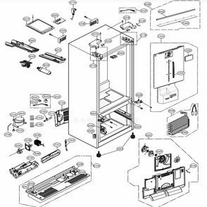 Part Location Diagram of AKN72949010 LG HEAD ASSEMBLY,FILTER