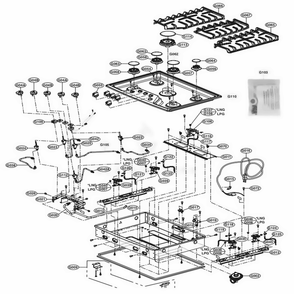 Part Location Diagram of MFV61841517 LG NOZZLE
