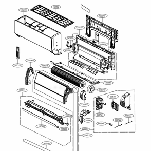 Part Location Diagram of EBG61106803 LG THERMISTOR ASSEMBLY,NTC