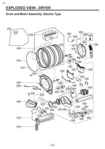 Diagram 3 Diagram and Parts List for W3S3CVK2EVS ABLEECI LG Washer