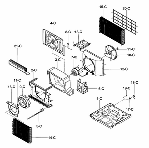Part Location Diagram of 4H01029B LG WASHER,COMMON