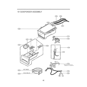 Section 3 Diagram and Parts List for WM2233HU ABBEEUS LG Washer