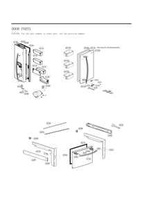 Diagram 4 Diagram and Parts List for GC-L228NSXM ASTCNA0 LG Refrigerator