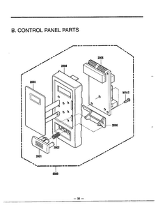 Microwave Complete Page 2 Diagram and Parts List for MA-844M  LG Microwave