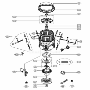 Part Location Diagram of EAD62285410 LG HARNESS,MULTI