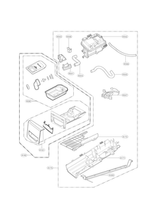 Part Location Diagram of AGL52744834 LG PANEL ASSEMBLY,DRAWER