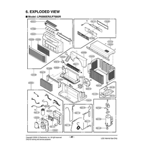 Part Location Diagram of 5403A20117A LG Condenser Assembly,First
