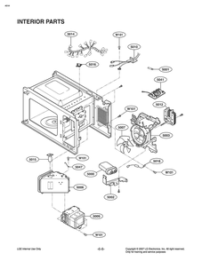 Part Location Diagram of 4974W1A004C LG GUIDE,SUCTION