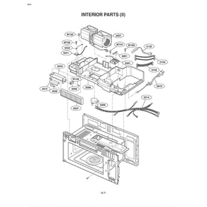 Section 4 Diagram and Parts List for LMVM1945T ATGELGA LG Microwave Oven Combo