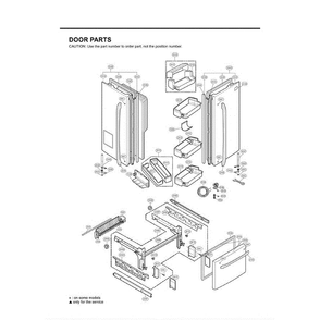Section 4 Diagram and Parts List for LFX25980ST ASTCLGA LG Refrigerator