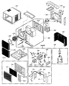 Part Location Diagram of 3828A30070G LG MANUAL,SERVICE