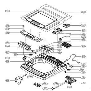 Part Location Diagram of AFG73109701 LG LID ASSEMBLY