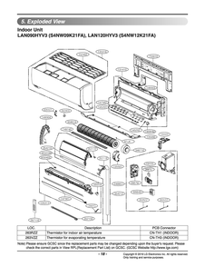 Part Location Diagram of MFF62943001 LG LINK