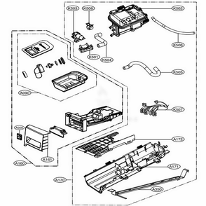 Part Location Diagram of AGL72941908 LG PANEL ASSEMBLY,DRAWER