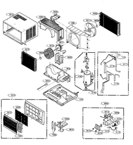 Part Location Diagram of 3H01392D LG Filter pan