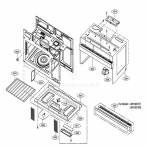 Part Location Diagram of MBN63104505 LG CASE,U BENDING