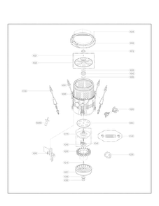 Part Location Diagram of 4020FA4208M LG NUT,COMMON
