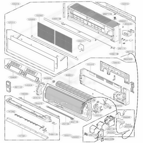 Part Location Diagram of 6306A90009C LG LCD,MODULE-TN