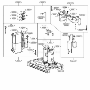Part Location Diagram of 5224A20002R LG STRAINER