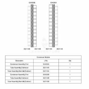 Main 1 Diagram and Parts List for ACAH020VDTB AAAAAAU LG Air Conditioner